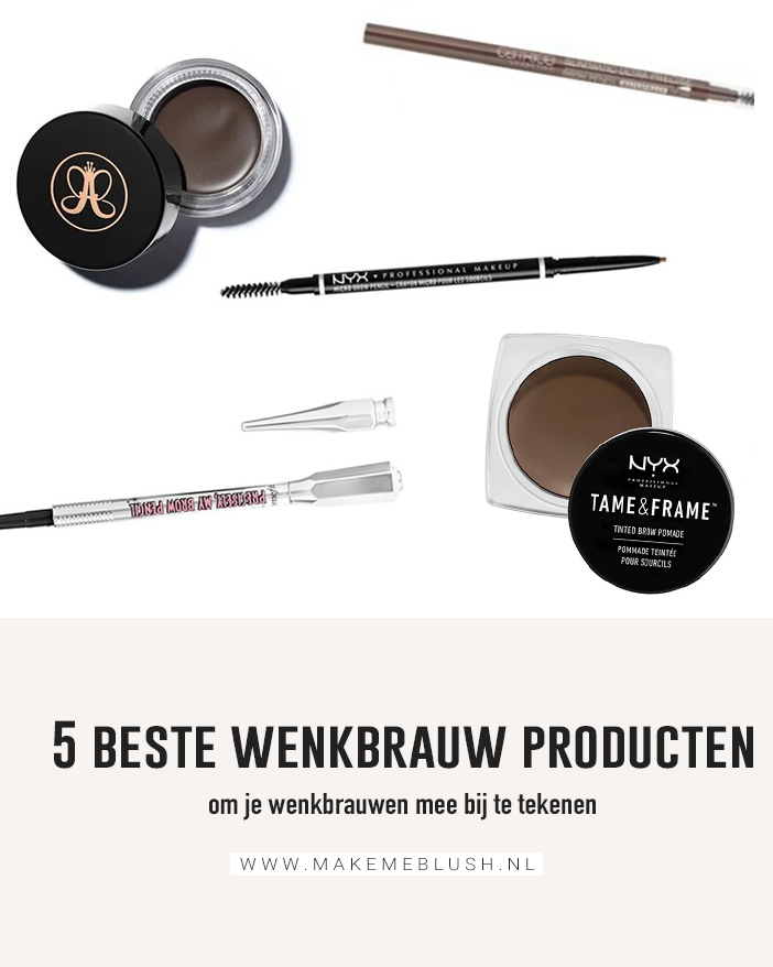 5 beste wenkbrauw producten