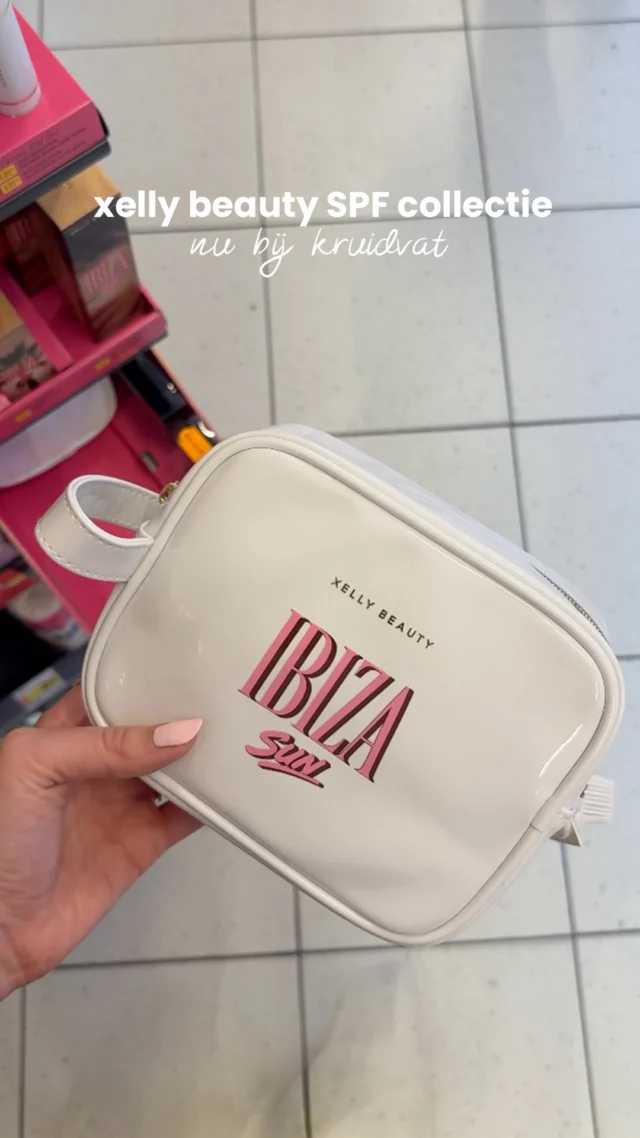 Perfect voor als je de zon gaat opzoeken want al deze producten bevatten SPF. Deze Xelly Beauty Ibiza Sun collectie vind je nu bij Kruidvat ☀️🏖️🐚