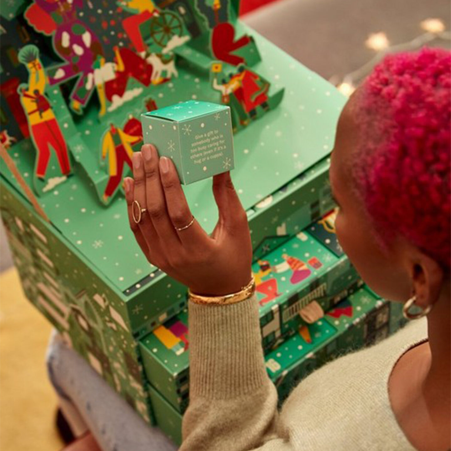 The Body Shop Ultimate Advent Calendar Make Me Blush