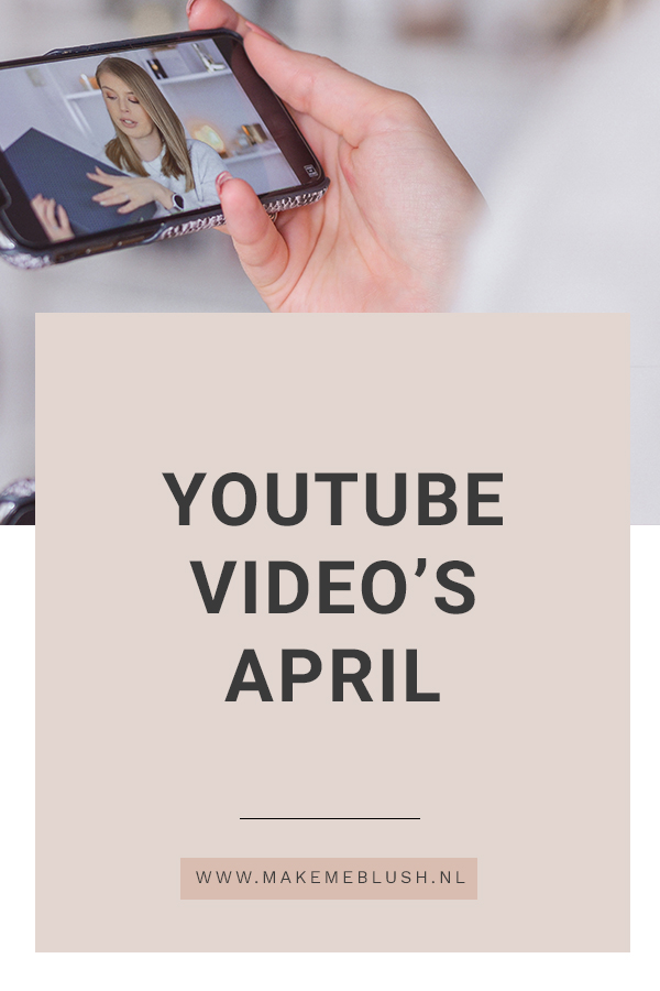 YouTube video's van april 2020